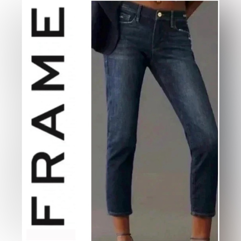 - Frame jeans Le Carçon Crop by Anthropologie - $220 - Picture 5 of 15